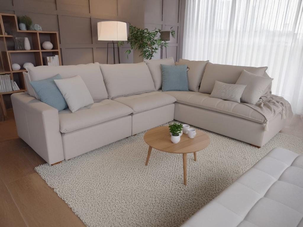 sofa taos de canto ambientado