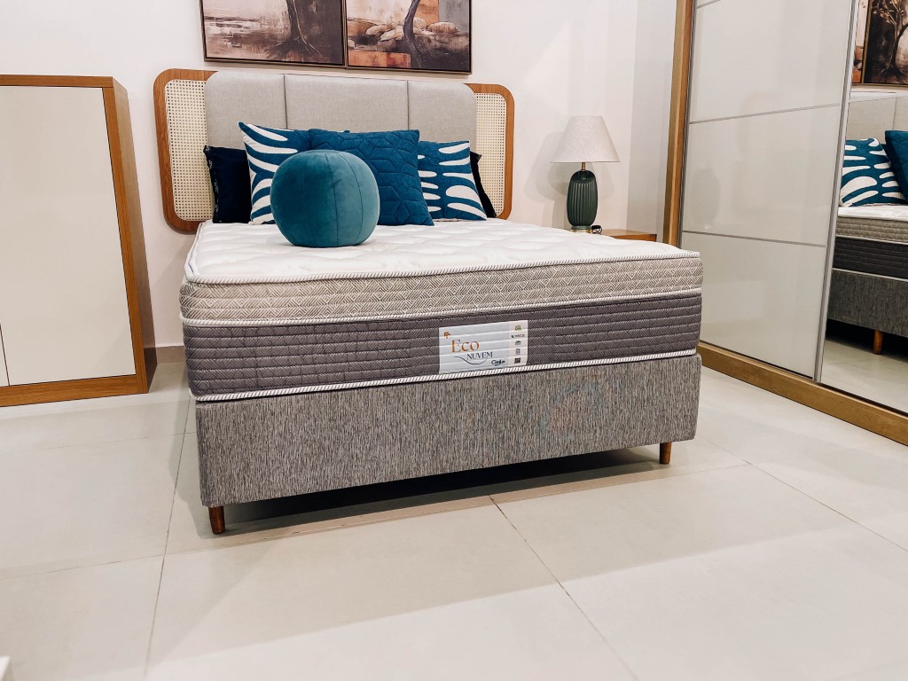 conjunto box colchão ciello eco nuvem ambientado conjunto box colchão ciello eco nuvem ambientado
