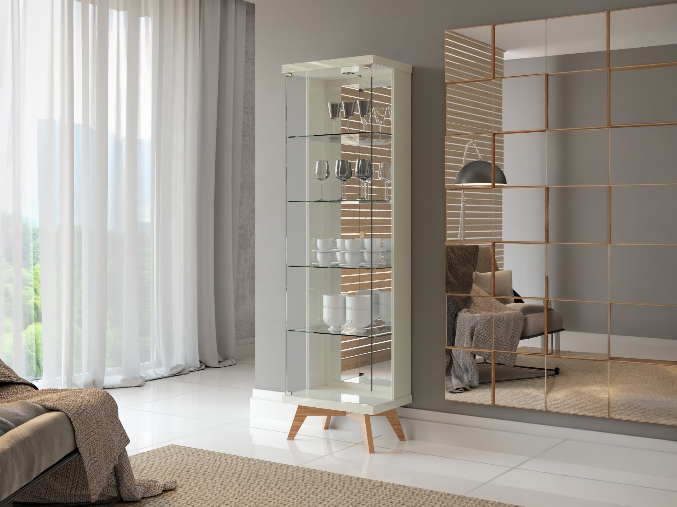 CRISTALEIRA RETRO ciello móveis curitiba parana