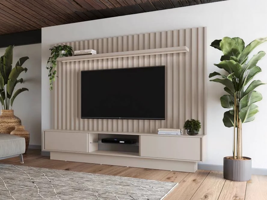 PAINEL + RACK TB342F ciello móveis curitiba parana