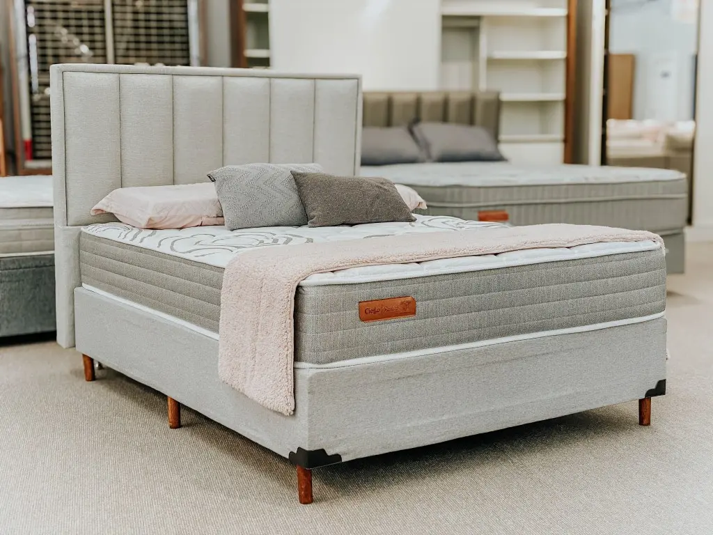 colchão conjunto box casal padua ciello móveis produto lançamento premium curitiba parana