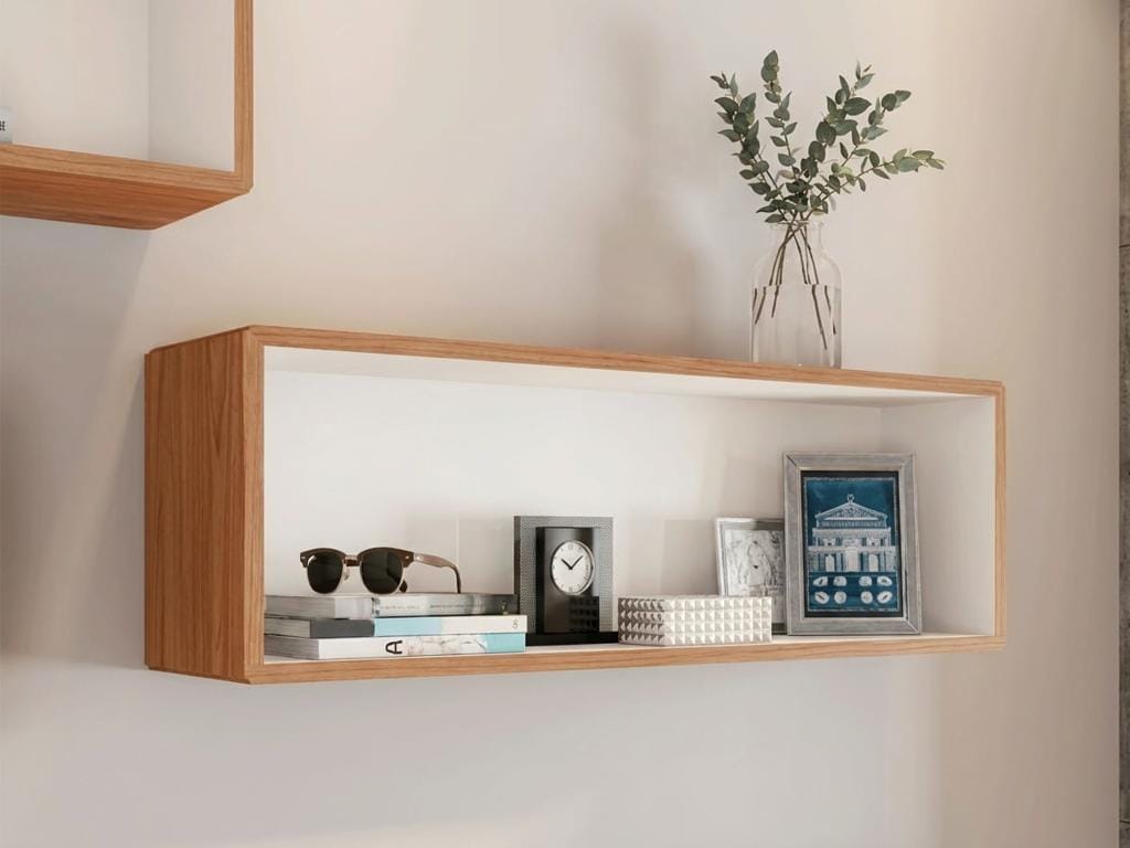 Nicho Retangular Grande MDF TB157 para Sala | Ciello