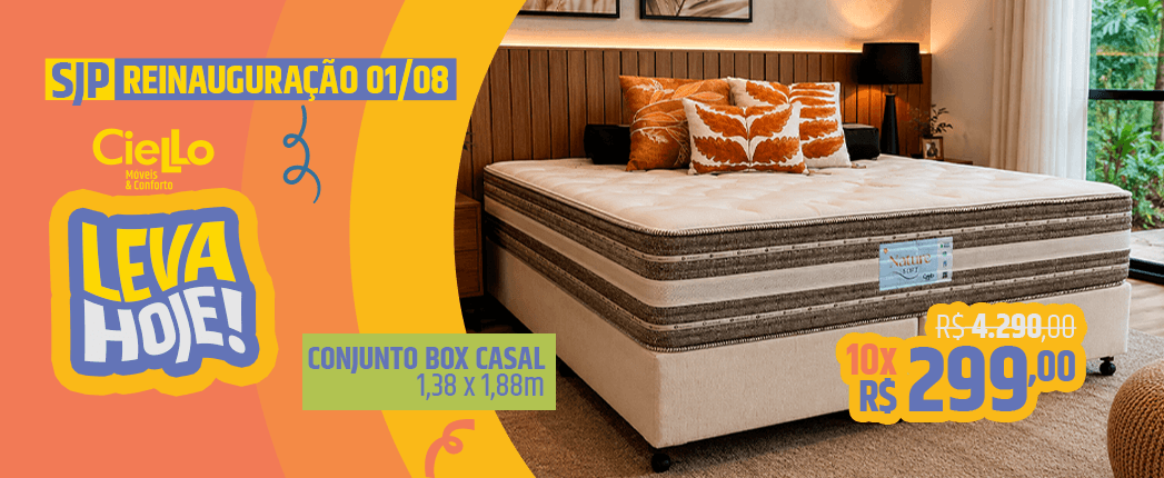 Banner oferta reinauguração São José dos Pinhais